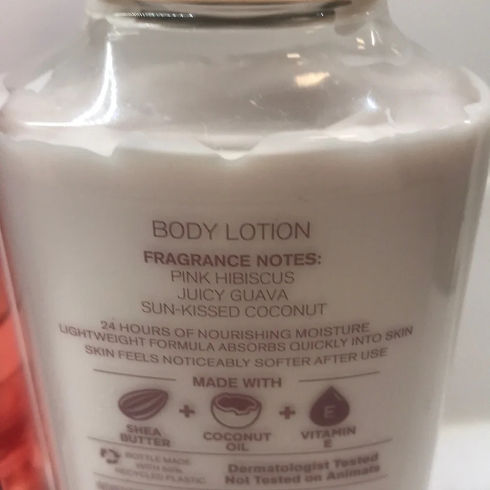 NWT!RARE!BBW Hibiscus🌺Paradise Body Wash & Body Lotion